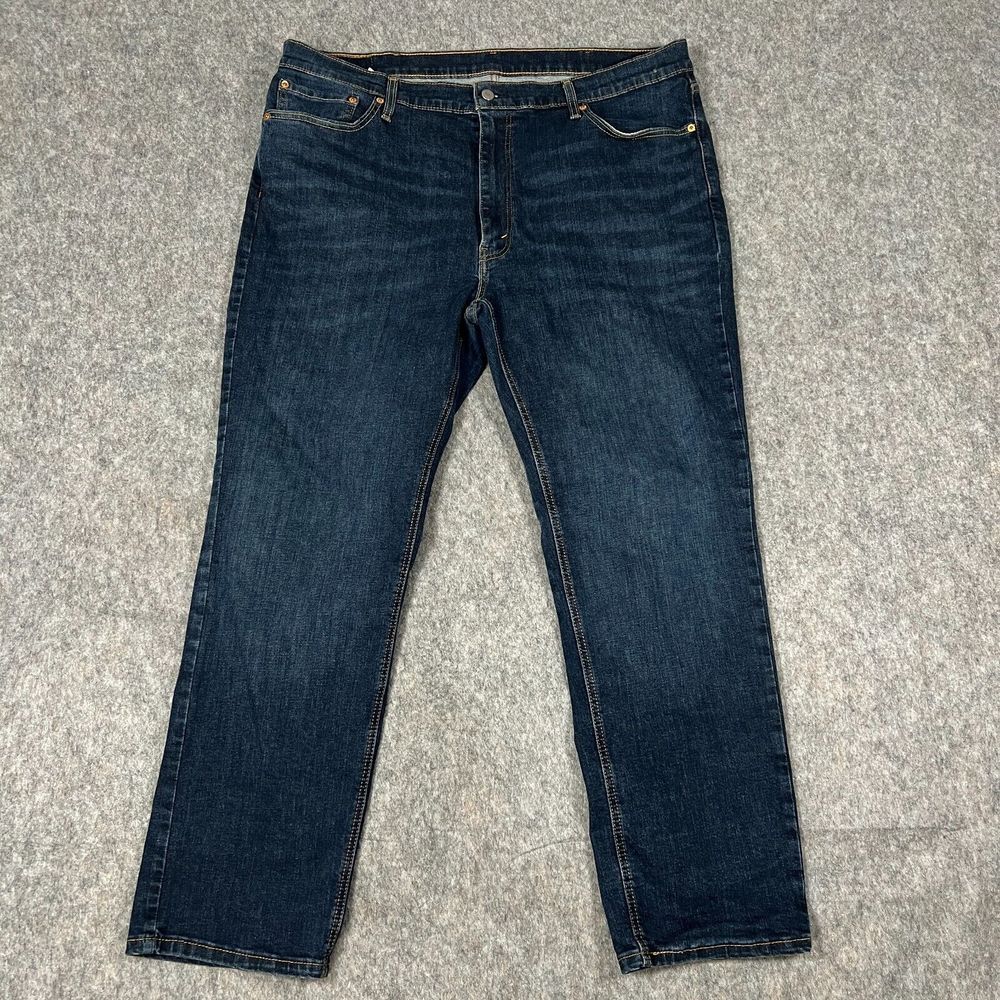 Levi's Men's Slim Straight Jeans - Dark Blue